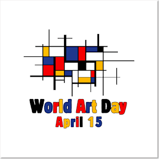 World Art Day Posters and Art